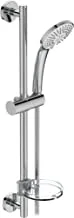 Ideal Standard B9415AA Idealrain Shower Combination, 600 mm, with Triple-Function Hand Shower, 100 mm, Chrome