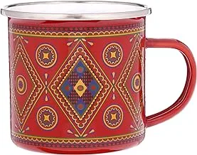 Alrimaya Enamel Cup, Red One Size