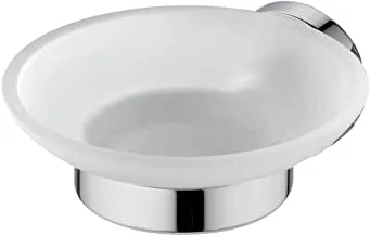 Ideal Standard IOM Wall Mounted Frosted Glass Soap Dish, A9122AA