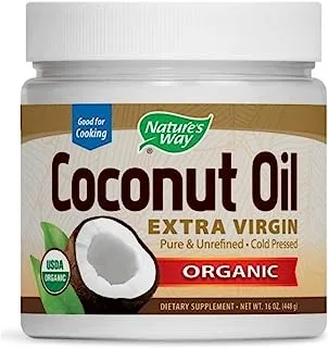Roushun Nature's Way Organic Coconut Oil 448 g