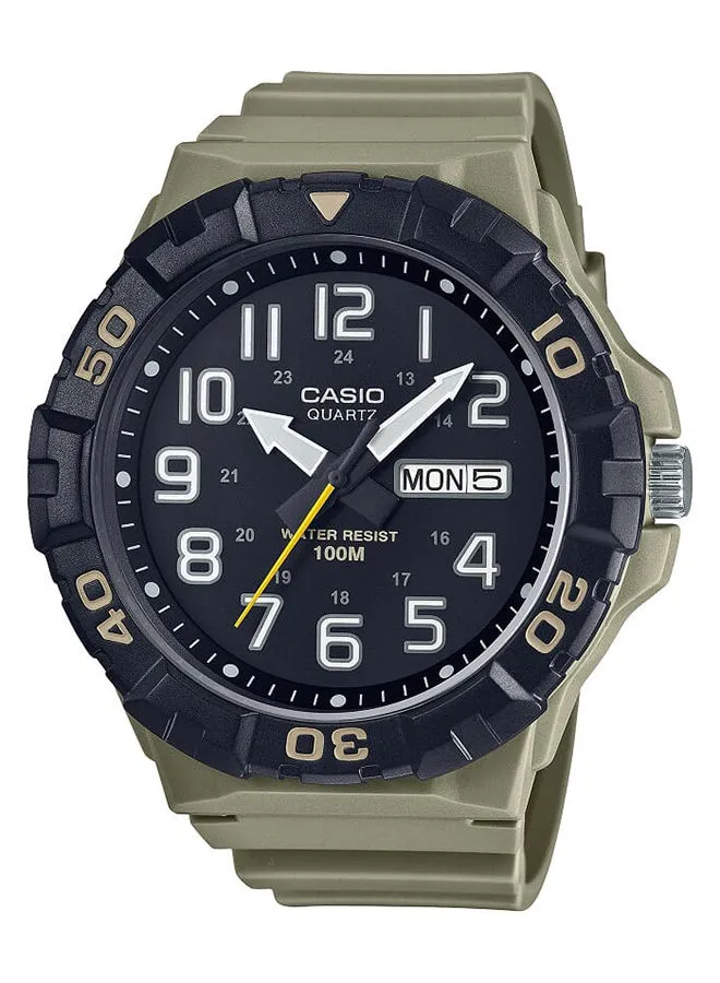 CASIO Men Resin Analog Black Dial Wrist Watch MRW-210H-5AVDF