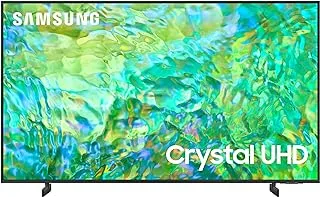 Samsung 43 Inch TV UHD 4K Crystal Processor 4K Airslim - UA43CU8000UXSA (2023 Model)