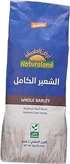 Natureland Organic Whole Barley 1kg