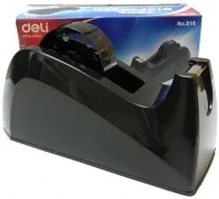 Deli E816 Office Supplies Tape Dispenser, 210 x 82 x 102 mm Size, Assorted
