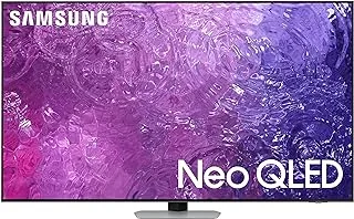 تلفزيون سامسونج 55 بوصة Neo QLED 4K معالج الكم العصبي مضاد للانعكاس OTS+، QA55QN90CAUXSA (موديل 2023)
