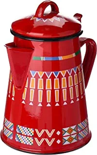 AL Rimaya Historical Pot, 1.2 Liter Capacity, Red