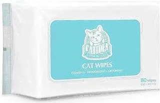 Catidea Wipes for Cat 80-Pieces