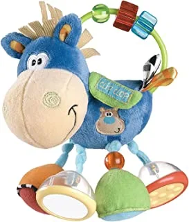 Playgro Toy Box Clip Clop Activity Rattle, 3 to 36 Months, Multi-Colour