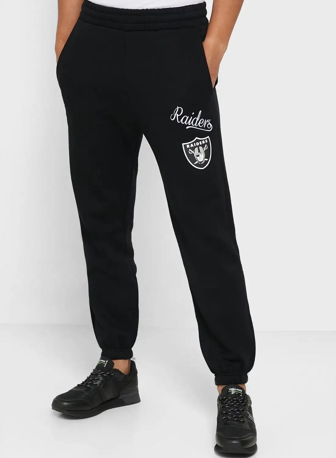 JACK & JONES Side Printed Regular Fit Sweatpants