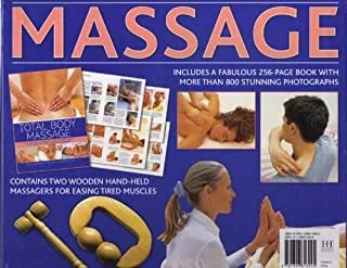 Total Body Massage & Two Wooden Hand-held Massagers