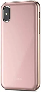 موشي iGlaze Apple iPhone X الوردي