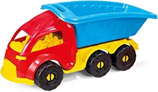 Dolu Pitbull Truck, 46 cm (6266027) - Robust Toy Truck for Kids - Realistic Design with a Big Open Bed and Movable Wheels - Suitable for Indoor and Outdoor Play