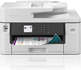 Brother Wireless All in One Printer, MFC-J2340DW, Wide Format Borderless Printing, High Yield Ink Cartridge, Large