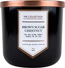 Chesapeake Bay Candle The Collection Two-Wick Scented Candle, Brown Sugar Chestnut Medium Jar