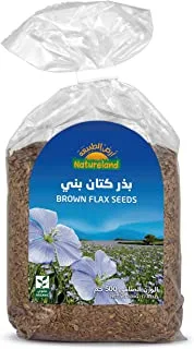 Natureland Flax Seeds, 500g - Pack of 1