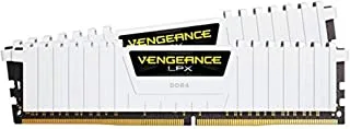 Corsair Vengeance LPX 16GB (2x8GB) DDR4 DRAM 2666MHz C16 (PC4 21300) مجموعة ذاكرة - أبيض
