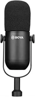 Boya By-Dm500 Dynamic Broadcasting Microphone, Black, USB