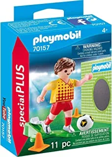 Playmobil 70157 Special PlUS Football Player With Goal Wall, Colourful