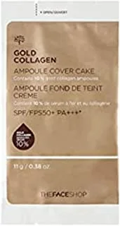 The Face Shop FMGT Gold Collagen Ampoule Cover Cake Refill 11 g, 201