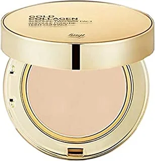 The Face Shop FMGT Gold Collagen Ampoule Two-Way Pact, 203 Natural Beige
