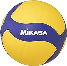 Mikasa mva430 volley ball, size 4, blue/yellow
