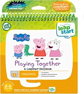 LeapFrog Leapstart 3D Peppa Pig Playing Together Book, Level 1