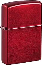 Zippo Cigarette Lighter without Logo Candy Apple Red