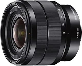 Sony E 10-18mm f/4 E Mount Wide Angle Zoom Lens Black KSA Version With KSA Warranty Support