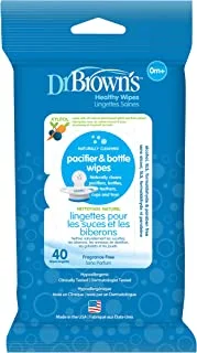 Dr Browns Dr Browns Pacifier & Bottle Wipes, 40-Pack, Piece of 1
