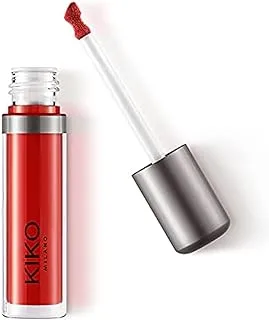 KIKO MILANO - لون شفاه سائل غير لامع يدوم طويلاً 10 أحمر شفاه سائل يدوم طويلاً بلمسة نهائية غير لامعة