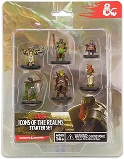 WizKids 72778 Dungeons & Dragons Icons of The Realms Starter Set