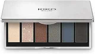 KIKO MILANO - لوحة ظلال العيون My Mini 03 مع 6 ظلال عيون متعددة اللمسات: مطفية ، لؤلؤية ومعدنية