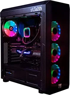 ST3ALTH RAPTR Gaming Desktop PC - Intel Core i7-12700KF, NVIDIA GeForce RTX3060Ti 8GB, Z690 Motherboard, 16GB DDR5-4800MHz RAM, 1TB M.2 NVMe SSD, Windows 10 Pro 64-bit - With Free Personalization