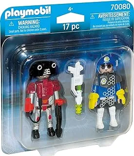 حزمة Playmobil 70080 Space Police and Thief Duo Pack