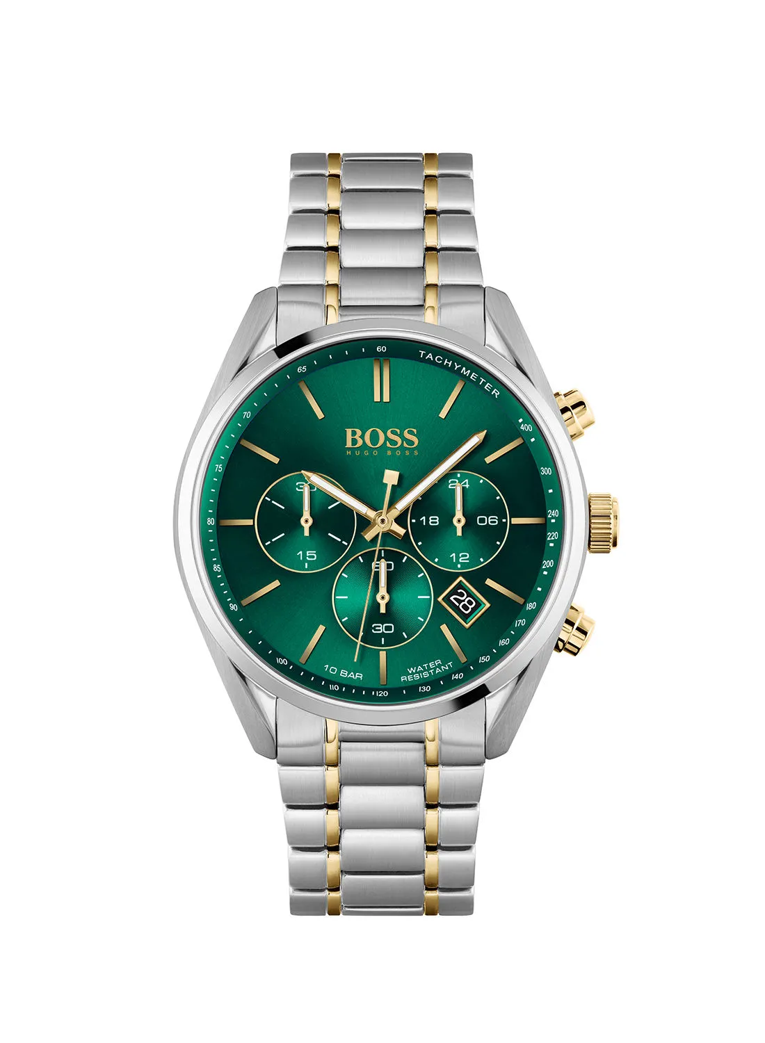 HUGO BOSS Men's Champion  Green Dial Watch - 1513878