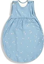 Gloop Wearable Blanket, Organic Cotton Sleeping Bag, Sleeping Sack, Unisex Baby and Toddlers Sleeping Bag, City Blue (0-6 Months) Summer