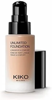 KIKO Milano Unlimited Foundation 8. 5N | Long-Lasting Liquid Foundation 1 Count (Pack of 1)