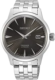 Seiko Presage Analog Automatic Brown dial stainless steel Watch for Men SRPE17J