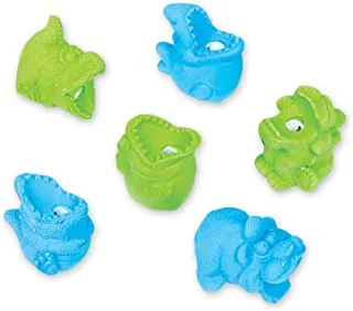 Amscan Fun-Filled, Monster Erasers/Sharpeners, Multicolor Party Supplies, 1 1/2 Inches X 2 Inches 6Ct