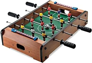 Marshal Fitness Mini Table Top Foosball Table Indoor Mini Soccer Football Desktop Game with 4 handle.MF-4063