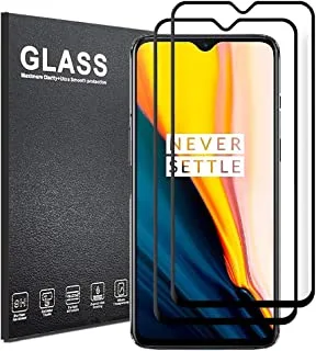 for Oneplus 7/Oneplus 6T Screen Protector Oneplus 7/Oneplus 6T Screen Protector Tempered Glass 9H Anti-Scratch High Definition Tempered Glass Screen Protector for Oneplus 7/Oneplus 6T [2 Pack][Glass]