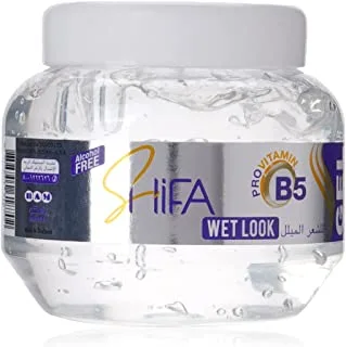 Shifa Wet Look Hair Gel 300 ml, White