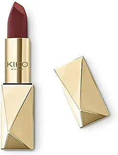 KIKO Milano Holiday Gems lasting luxury matte lipstick Long-lasting Make Up (09 Vino Dolce)