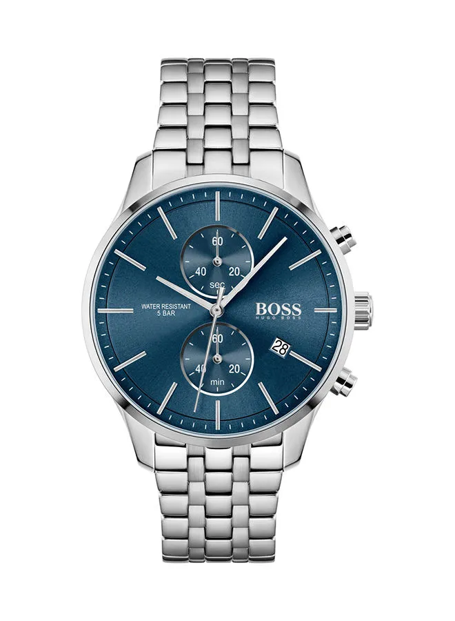 HUGO BOSS Men's Associate Blue Dial Watch