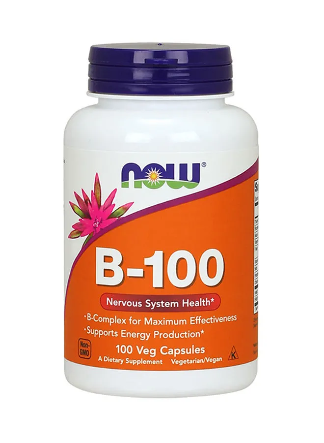 Now Foods Vitamin B-100 100 Caps