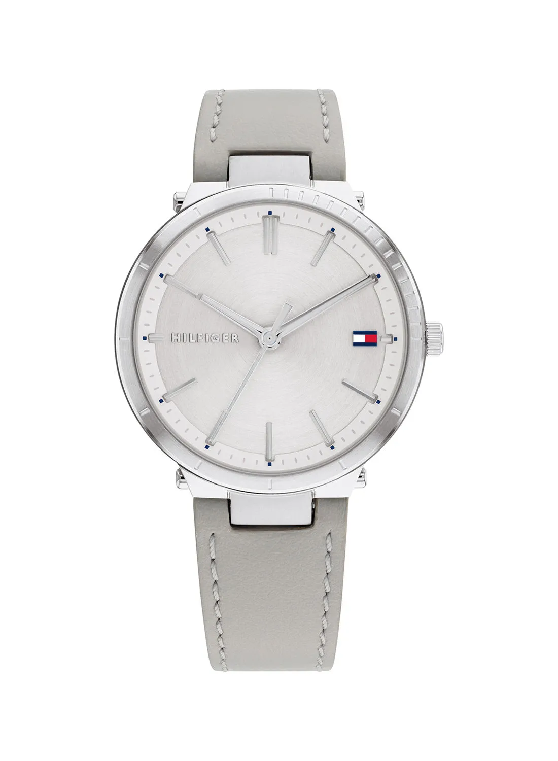 TOMMY HILFIGER Women's Zoey  Silver White Dial Watch - 1782410