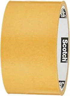 Scotch Universal Double-side Tape 50mm x 7m, 1 roll/pack | light brown color | For general purpose | Holds quickly and reliably | For everyday repairs and projects