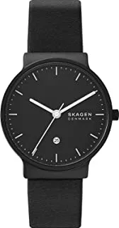 Skagen Men's Ancher Stainless Steel and Mesh Quartz Watch, Ancher Chronograph Mesh Watch