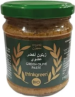 Think Green Organic Green Olive Paste, 190 g