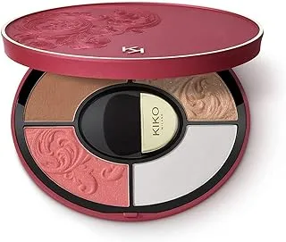 KIKO MILANO - A Holiday Fable Dreams Come True Face Palette Face palette containing a bronzer, highlighter, blush and setting powder